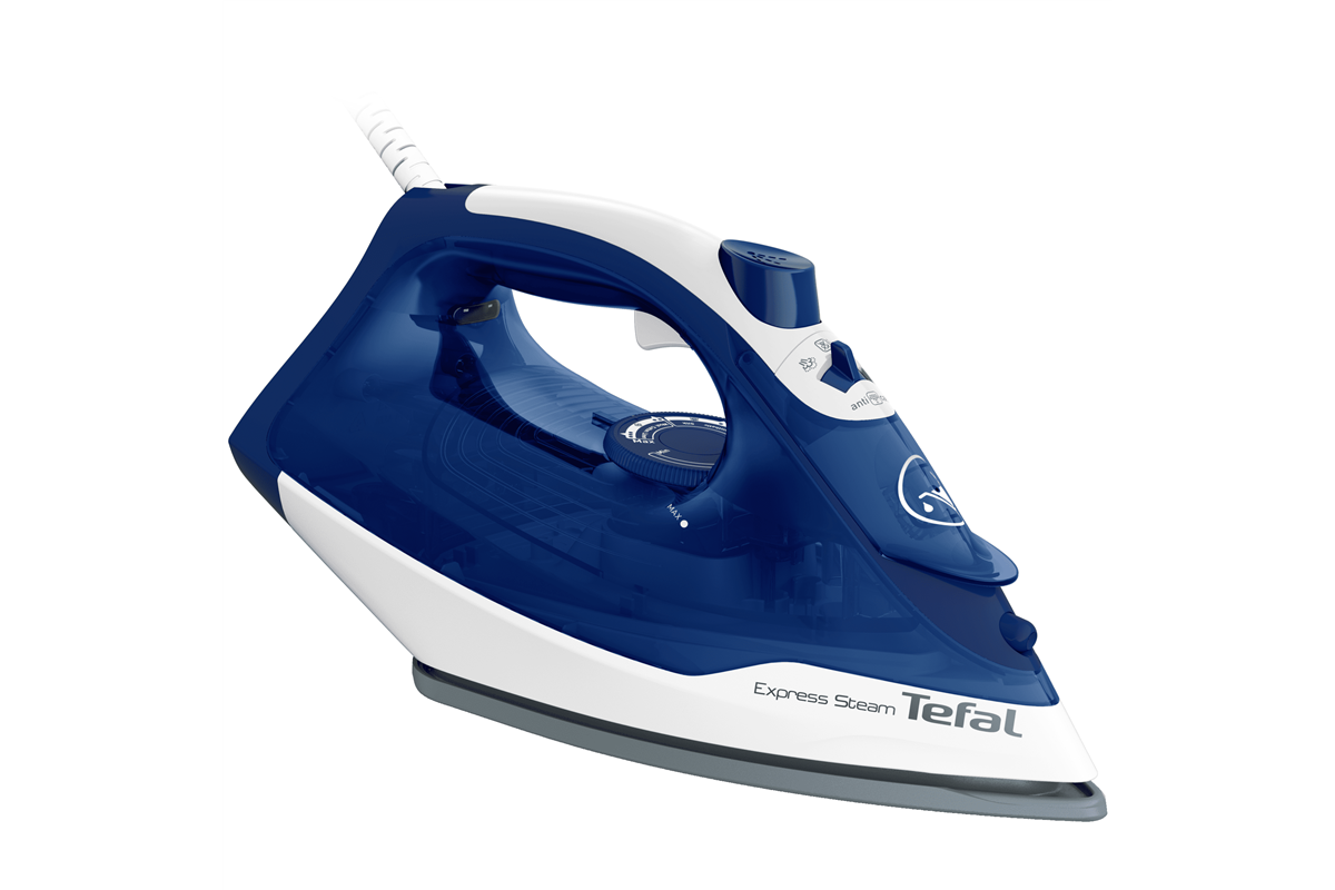 Napařovací žehlička Tefal Express Steam FV2838E0 2400W tmavě modrá