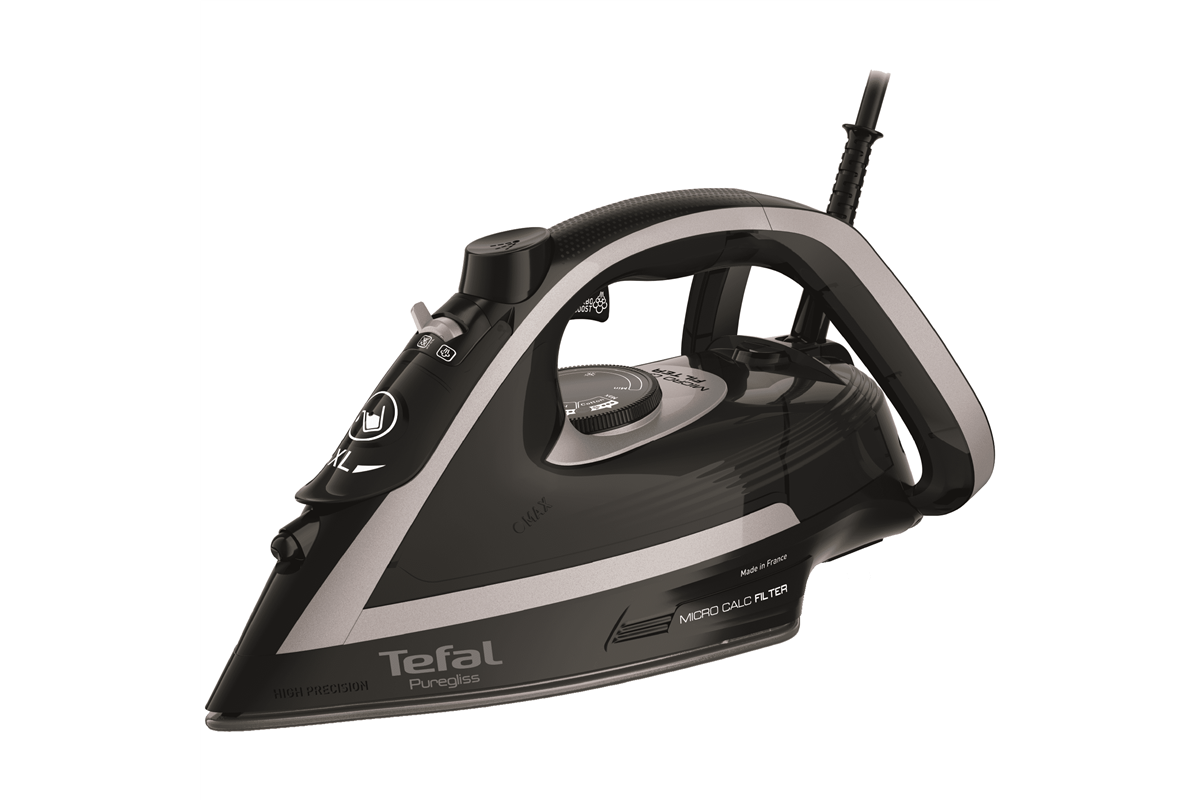Napařovací žehlička Tefal Puregliss FV8062E0 stříbrná/černá