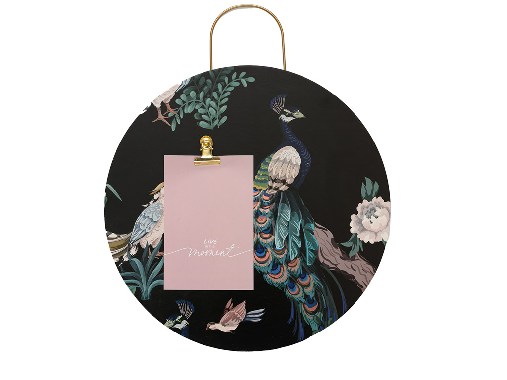 Nástěnná dekorace BIRDS s fotoklipem