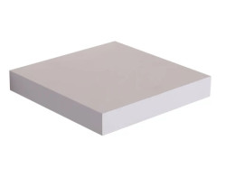 Nástěnná police Basic 25 cm, bílá