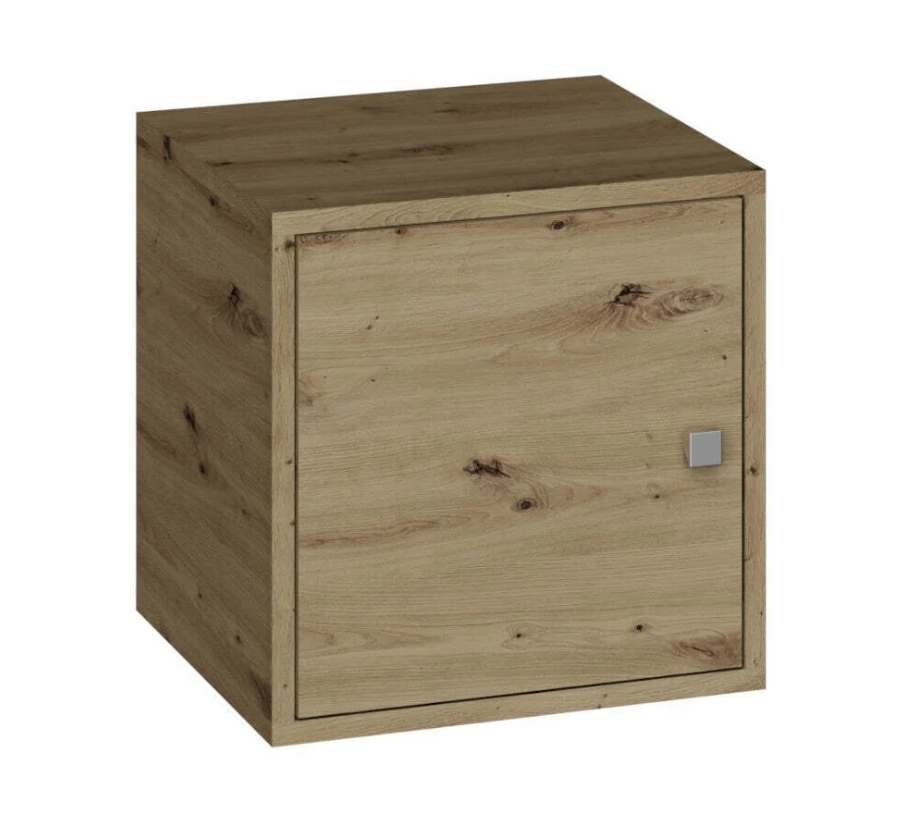 Nástěnná skříňka EMPOLI 37x37 cm, dub artisan