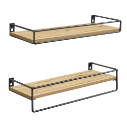 Nástěnné police TAYLOR ARTISAN 40x15,5 cm, sada 2ks