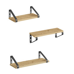 Nástěnné police TAYLOR ARTISAN sada 3ks