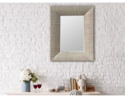 Nástěnné zrcadlo 58x38,5 cm, zlaté