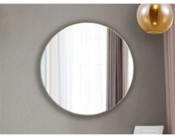 Nástěnné zrcadlo Esra 50 cm, zlaté