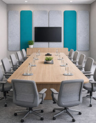 Nástěnný akustický panel Silence Long 120 × 35 cm