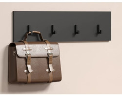 Nástěnný věšák na šaty Esteban, antracit