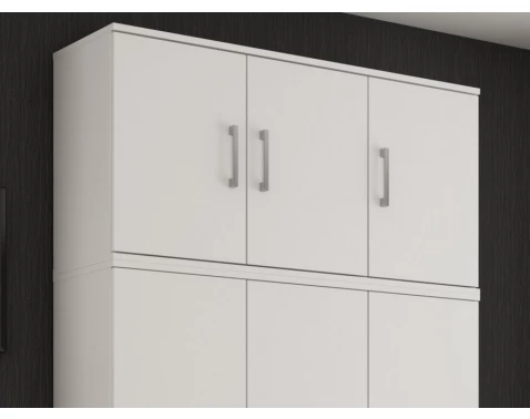 Nízká skříňka/skříňový nástavec Nitro 105 cm, bílý