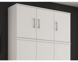 Nízká skříňka/skříňový nástavec Nitro 105 cm, bílý