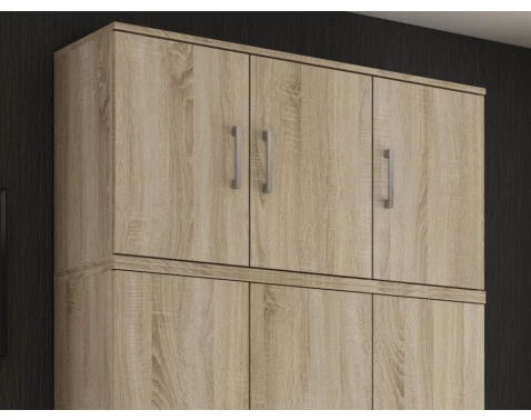 Nízká skříňka/skříňový nástavec Nitro 105 cm, dub sonoma