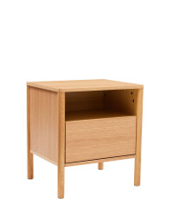 Noční stolek Blair (NS01), 50 cm, přírodní dub