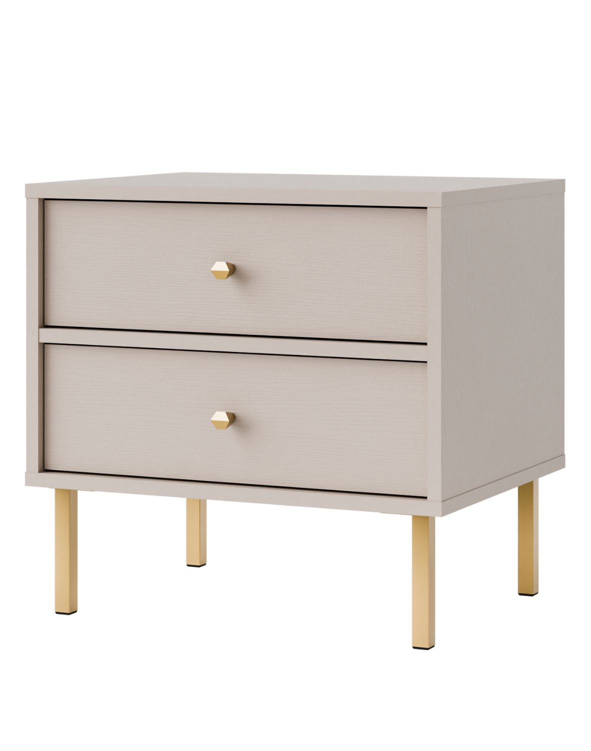 Noční stolek Tokyo 2 pískově béžová (801)