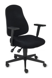 Nowy Styl Saya Black kancelářské křeslo černé
