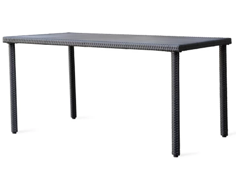 Obdélný zahradní stůl Alford 150x90 cm, černý