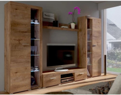 Obývací stěna Flamenco XL, dub lefkas