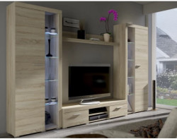 Obývací stěna Flamenco XL, dub sonoma