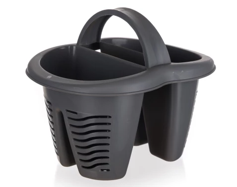 Odkapávač na příbory myKitchen, antracit