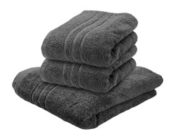 Osuška Classic 70 x 140 cm tmavě šedá, 100% bavlna