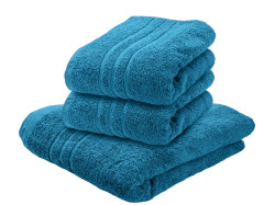 Osuška Comfort 70 x 140 cm azurová, 100% bavlna