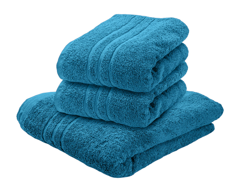 Osuška Comfort Maxi 100x180 cm azurová, 100% bavlna