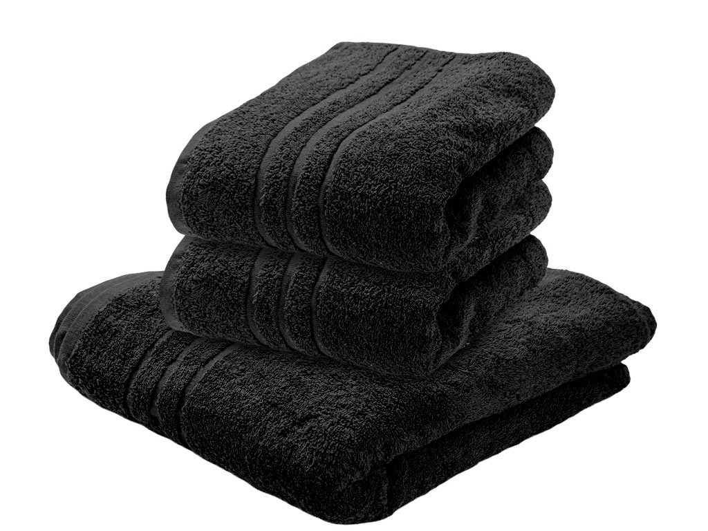 Osuška Comfort Maxi 100x180 cm černá, 100% bavlna