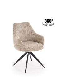 Otočná židle K564, béžová