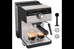 Pákový kávovar KRUPS Authentic XP381B10 Světle šedý/Černý