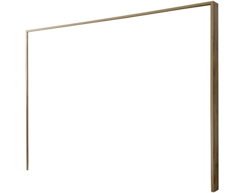 Paspartový rám k šatní skříni Mega, dub wotan