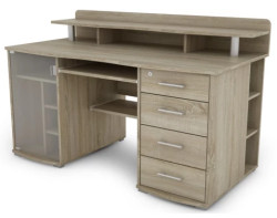 PC stůl Picasso, dub sonoma