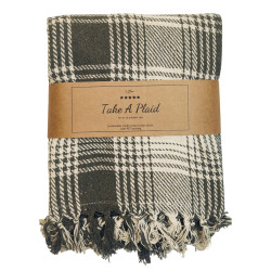 Pikniková deka TAKE A PLAID 160x160 cm, zelená