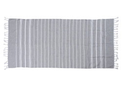 Plážová osuška FARAO 90 x 180 cm, šedá