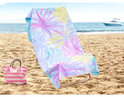 Plážová osuška Wende 90x180 cm, palmy