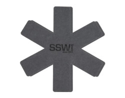 Podložka mezi pánev (2 ks) šedá