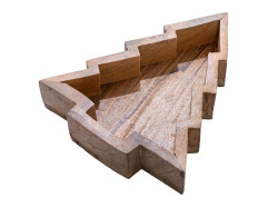 Podnos z mangového dřeva TRAY CHRISTMAS