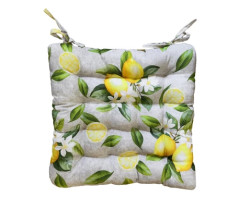 Podsedák na židle Amalfi 40x40 cm, citron