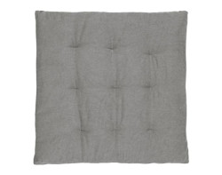 Podsedák na židle Bravo 40x40 cm, stříbrný