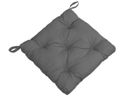 Podsedák na židle Gesa 40x40 cm, antracitový