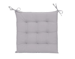 Podsedák na židle Nils 40x40 cm, stříbrný