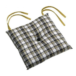 Podsedák na židli COTTAGE 38x38 cm, vzorovaný