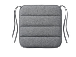 Podsedák na židli LINGE GREY 37x37 cm, šedý