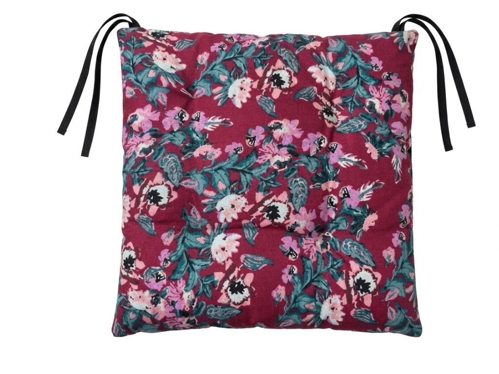 Podsedák na židli MAZAKO 38x38 cm, růžový