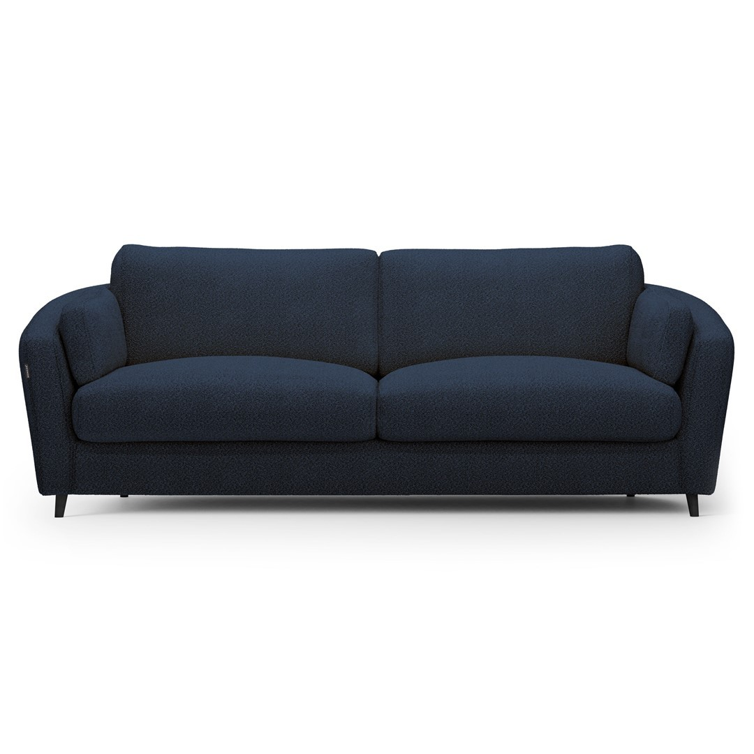 Pohovka 3místná MOONTIZA tmavě modrá