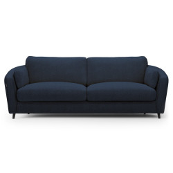 Pohovka 3místná MOONTIZA tmavě modrá