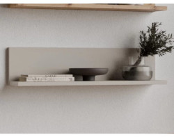 Police na zeď Asko Living, 60 cm, béžová kašmír