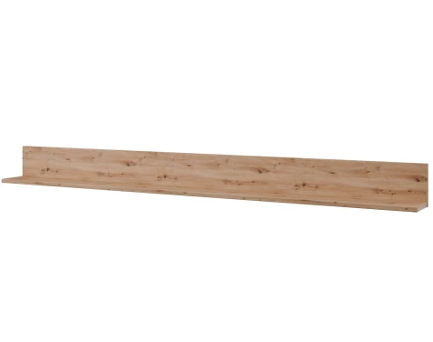 Police na zeď Asko Living, 180 cm, dub artisan