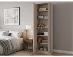 Policová skříň Vincent, béžová kašmír