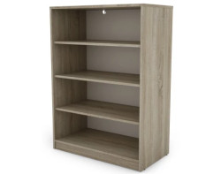 Polovysoký regál Carlos, dub sonoma, šířka 75 cm