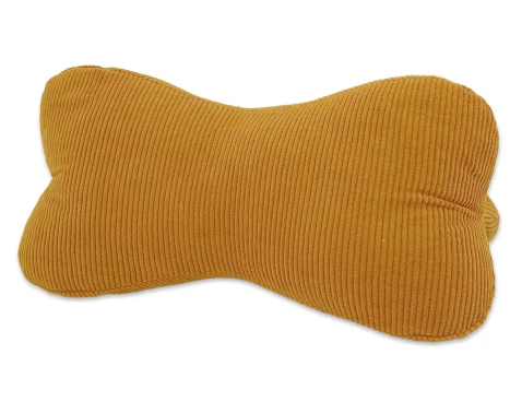 Polštář na čtení Antje 18x35 cm, medově žlutý