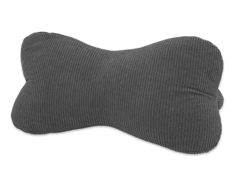 Polštář na čtení Antje 18x35 cm, šedý