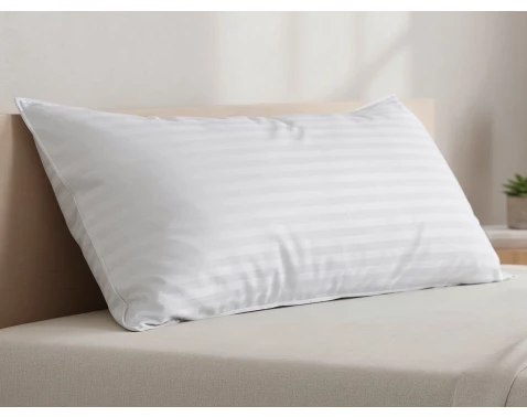 Polštář Satin Deluxe 40x80 cm, proužky